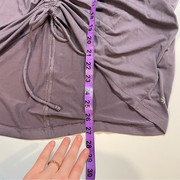 Athleta Crossover Ruched Top Long Sleeve| athletic | workout | - Picture 10 of 15